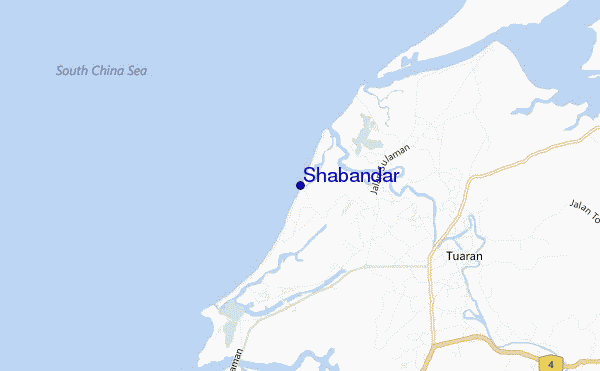 mappa di localizzazione di Shabandar