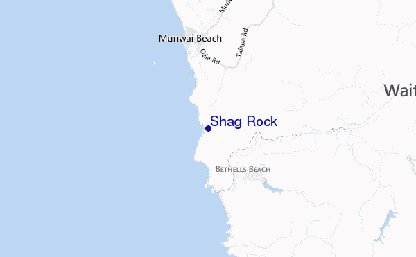 mappa di localizzazione di Shag Rock