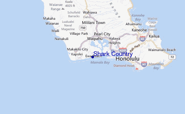 Shark Country Location Map