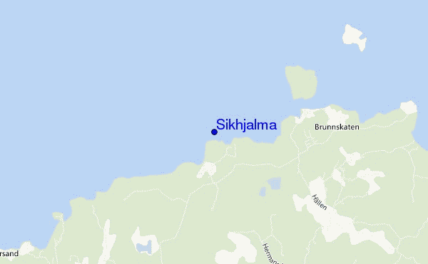 mappa di localizzazione di Sikhjalma