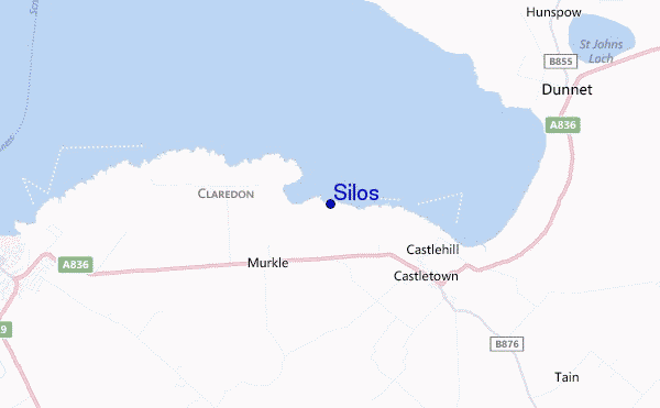 mappa di localizzazione di Silos