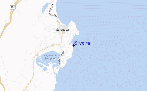 mappa di localizzazione di Silveira