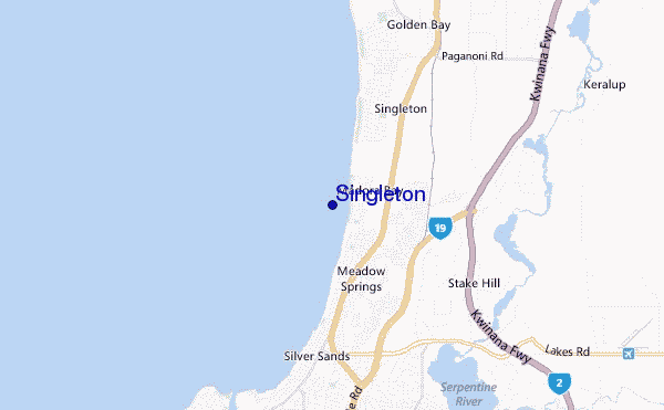 mappa di localizzazione di Singleton