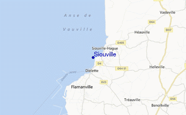 mappa di localizzazione di Siouville