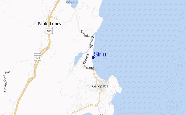 mappa di localizzazione di Siriu
