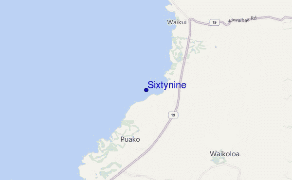 mappa di localizzazione di Sixtynine