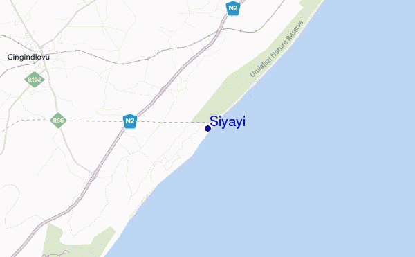 mappa di localizzazione di Siyayi