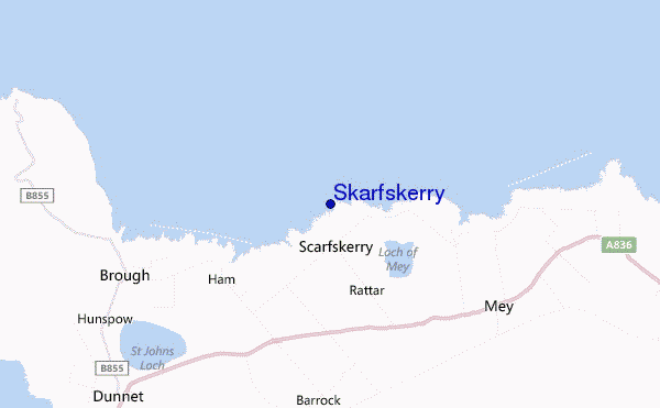 mappa di localizzazione di Skarfskerry