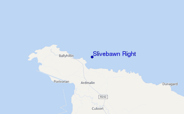 mappa di localizzazione di Slivebawn Right
