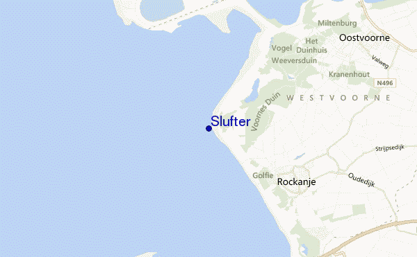 mappa di localizzazione di Slufter