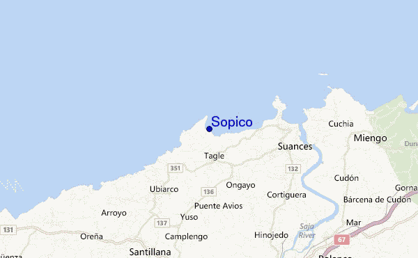 mappa di localizzazione di Sopico