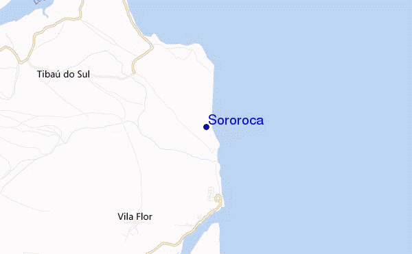 mappa di localizzazione di Sororoca