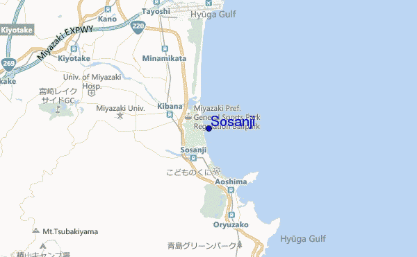 mappa di localizzazione di Sosanji