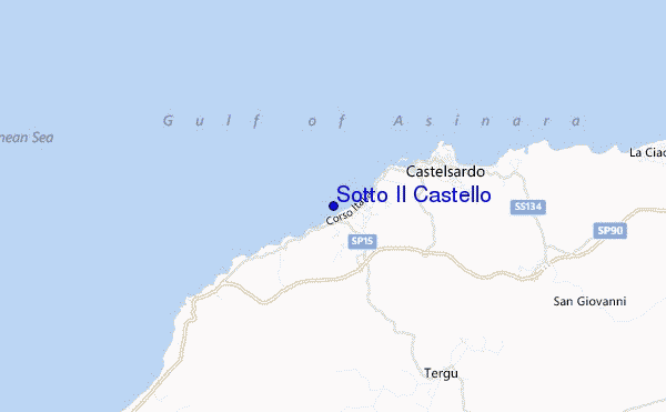 mappa di localizzazione di Sotto Il Castello