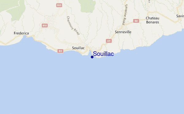 mappa di localizzazione di Souillac