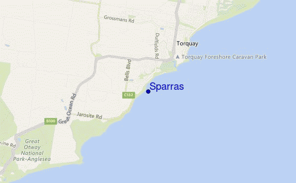 mappa di localizzazione di Sparras