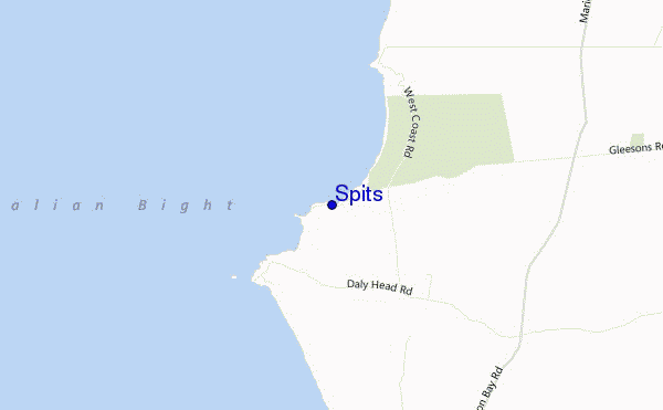 mappa di localizzazione di Spits