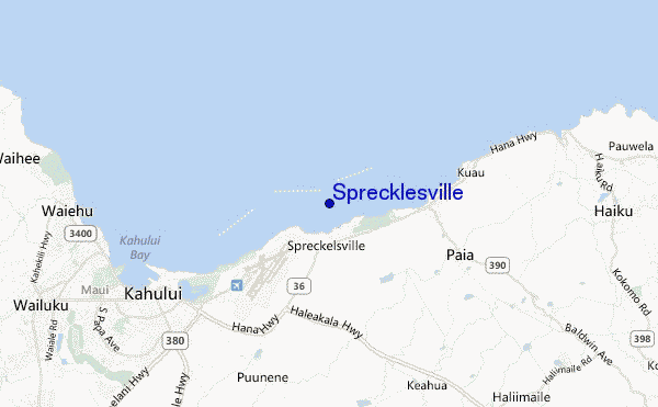 mappa di localizzazione di Sprecklesville
