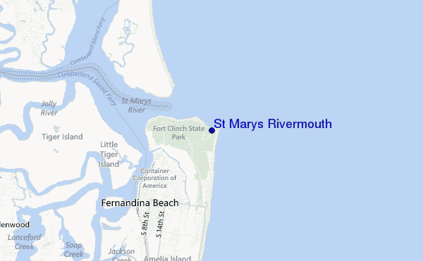 mappa di localizzazione di St Marys Rivermouth