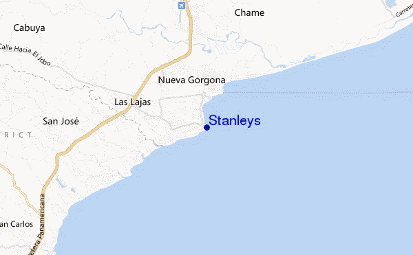 mappa di localizzazione di Stanleys