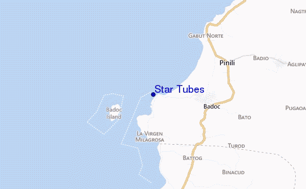mappa di localizzazione di Star Tubes