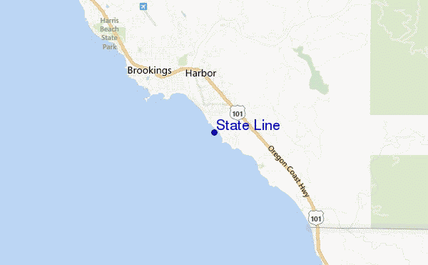mappa di localizzazione di State Line