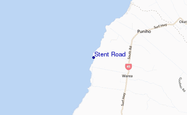 mappa di localizzazione di Stent Road