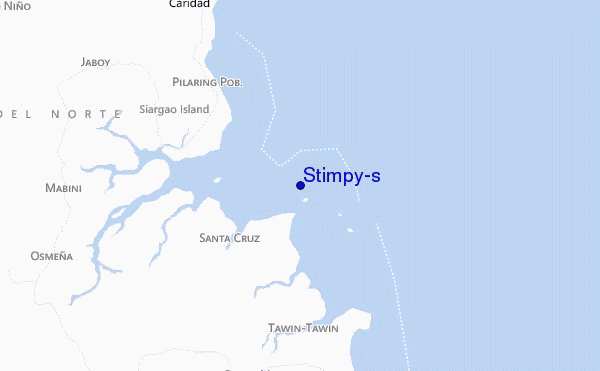 mappa di localizzazione di Stimpy's
