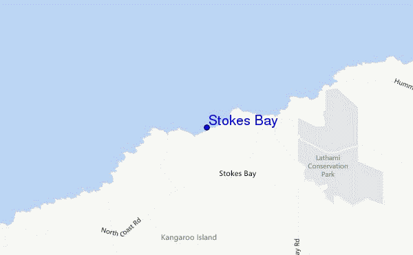 mappa di localizzazione di Stokes Bay