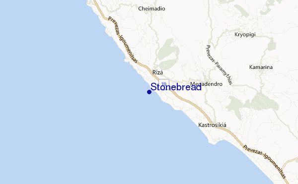 mappa di localizzazione di Stonebread