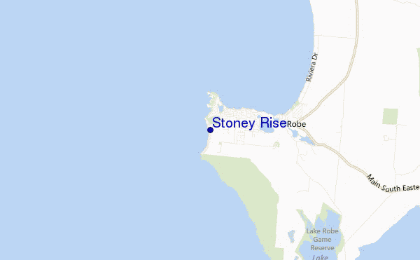 mappa di localizzazione di Stoney Rise