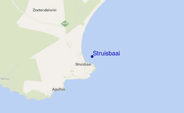 mappa di localizzazione di Struisbaai