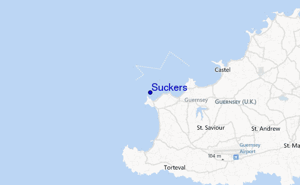 mappa di localizzazione di Suckers