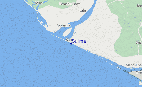 mappa di localizzazione di Sulima