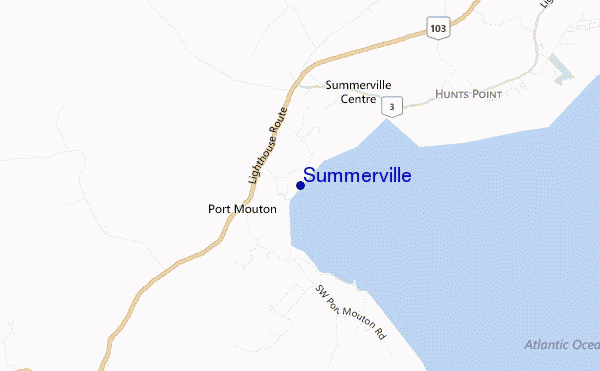 mappa di localizzazione di Summerville