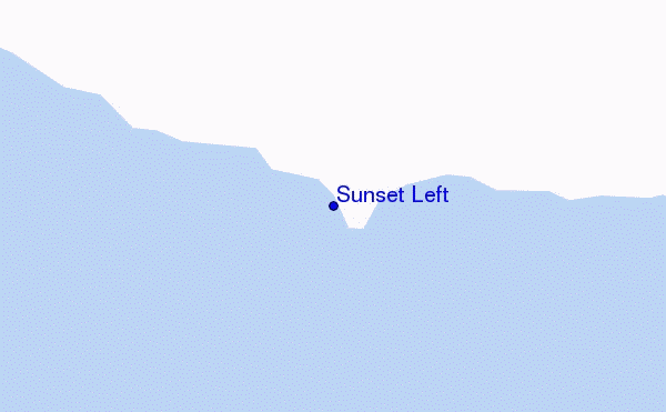 mappa di localizzazione di Sunset Left