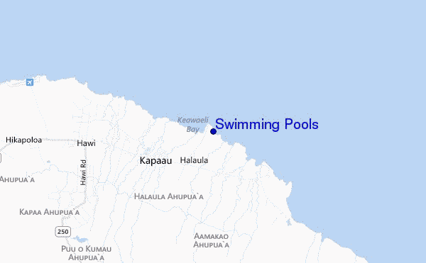 mappa di localizzazione di Swimming Pools
