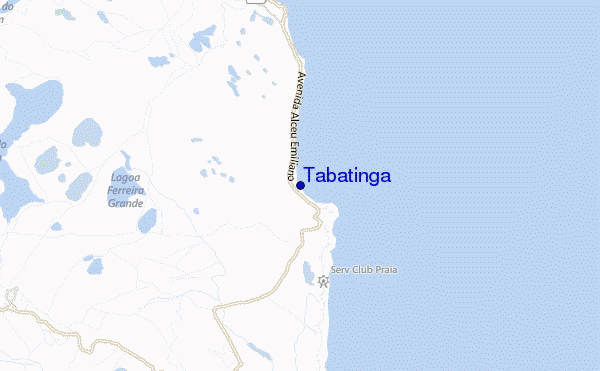mappa di localizzazione di Tabatinga