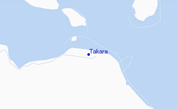 mappa di localizzazione di Takara