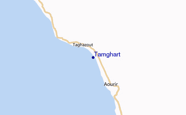 mappa di localizzazione di Tamghart