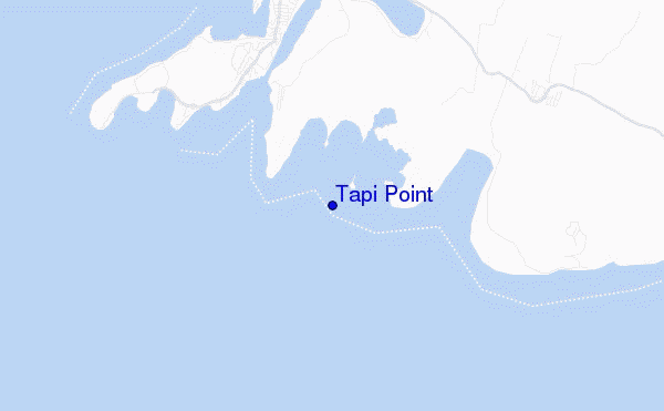 mappa di localizzazione di Tapi Point