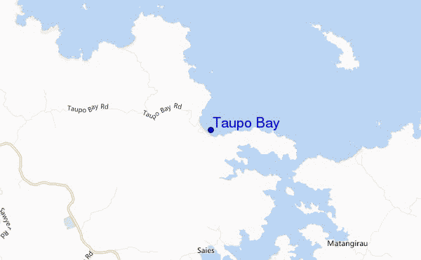 mappa di localizzazione di Taupo Bay