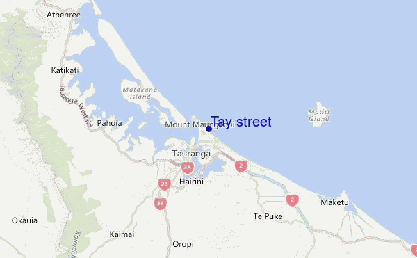 Tay street Location Map