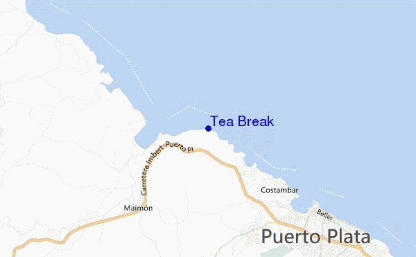 mappa di localizzazione di Tea Break