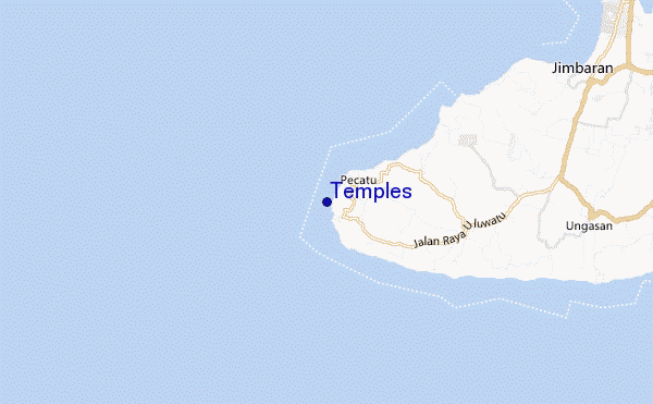 mappa di localizzazione di Temples
