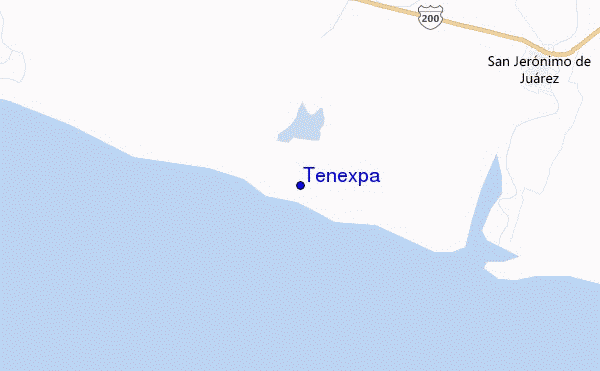 mappa di localizzazione di Tenexpa
