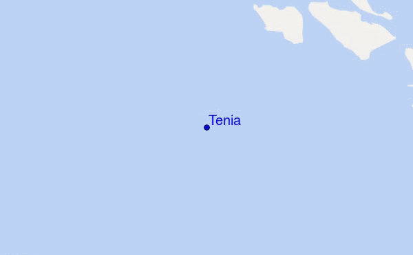 mappa di localizzazione di Tenia