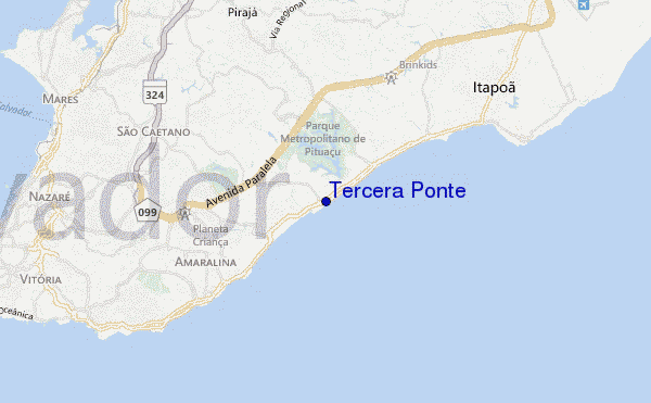 mappa di localizzazione di Tercera Ponte