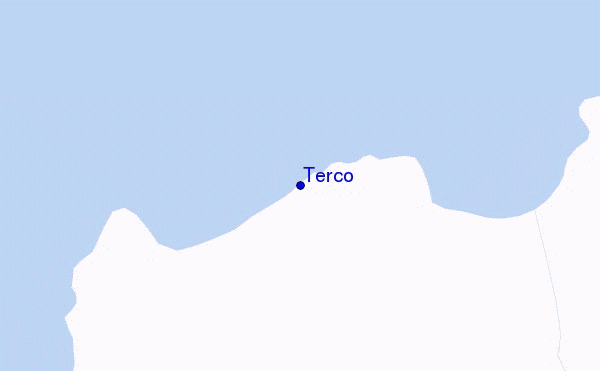 mappa di localizzazione di Terco