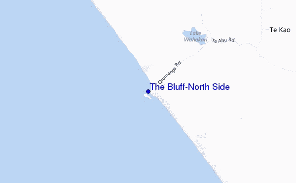 mappa di localizzazione di The Bluff-North Side